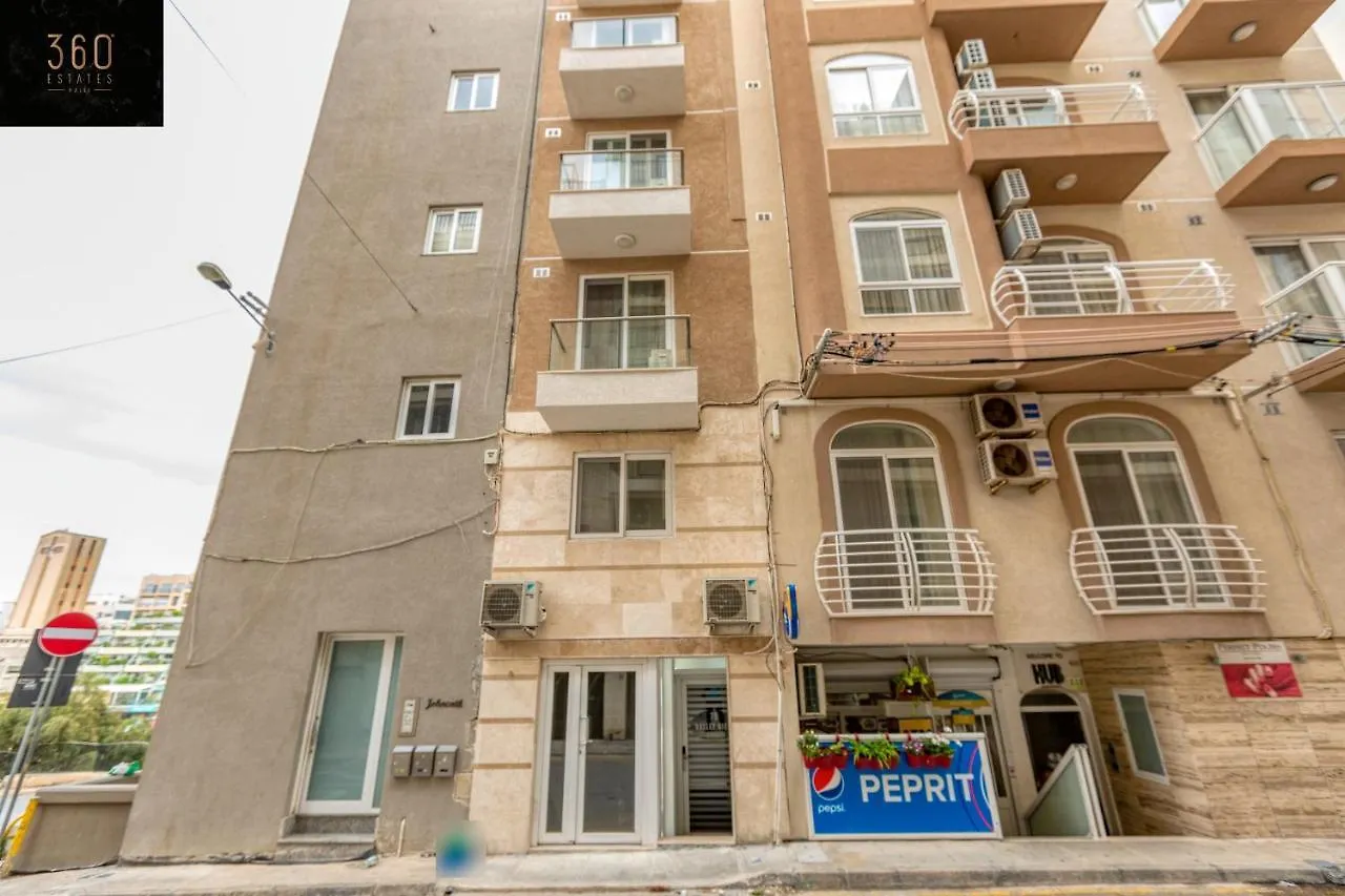 Duplex Penthouse In St. Julian'S With Views & Bbq By 360 Estates Apartment Sliema 0*,