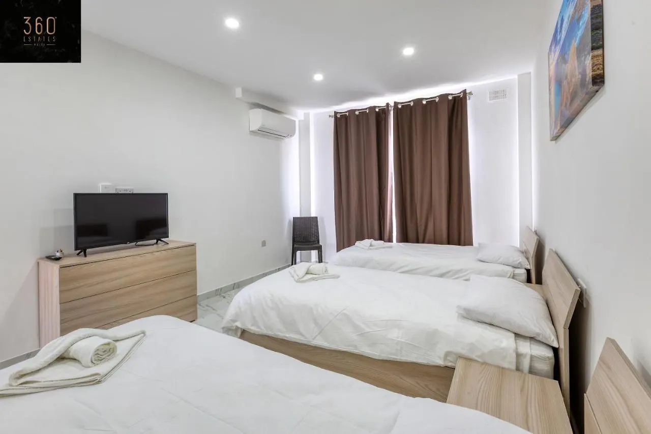 Duplex Penthouse In St. Julian'S With Views & Bbq By 360 Estates Apartment Sliema