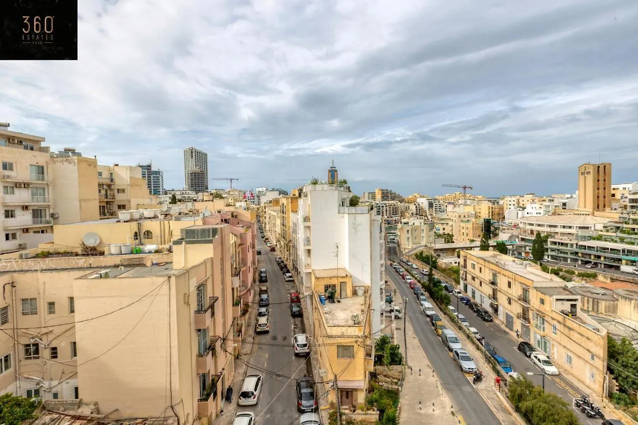 Duplex Penthouse In St. Julian'S With Views & Bbq By 360 Estates Apartment Sliema Malta